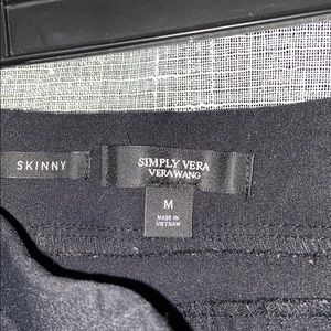 Skinny Simply Vera Vera Wang pants